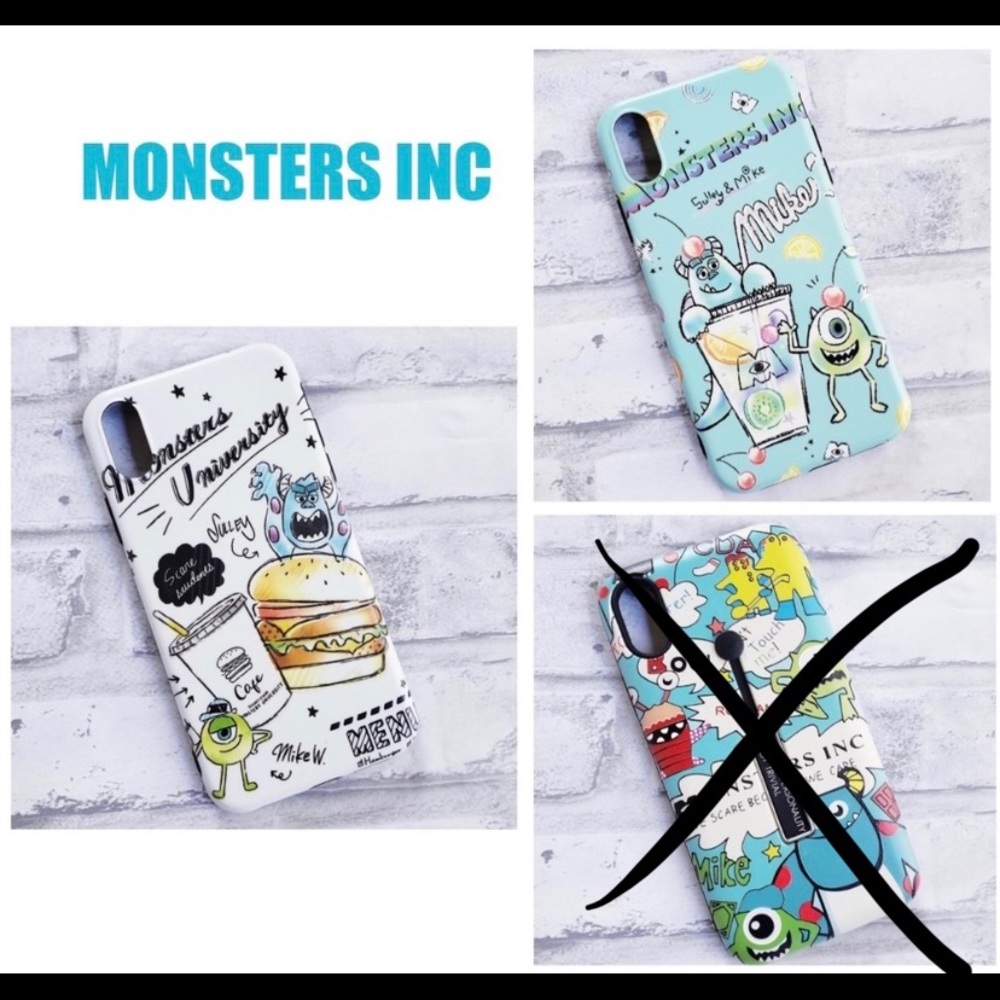 Monsters inc, University XR cases NEW -bundle of 3